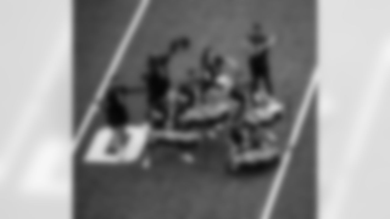 An image from the November 9th, 2025 regular season week 10 home game against the Jacksonville Jaguars at NRG Stadium in Houston, TX. The Texans won 36-29.