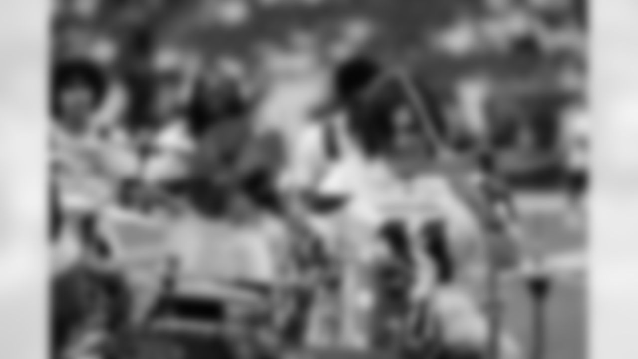 An image from the September 15th, 2025 regular season week 2 home game against the Tampa Bay Buccaneers at NRG Stadium in Houston, TX. The Texans lost 19-20.