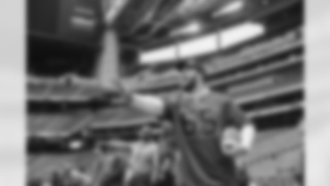 An image from the November 4th, 2025 Salute to Service Flag Showdown at NRG Stadium in Houston, TX.