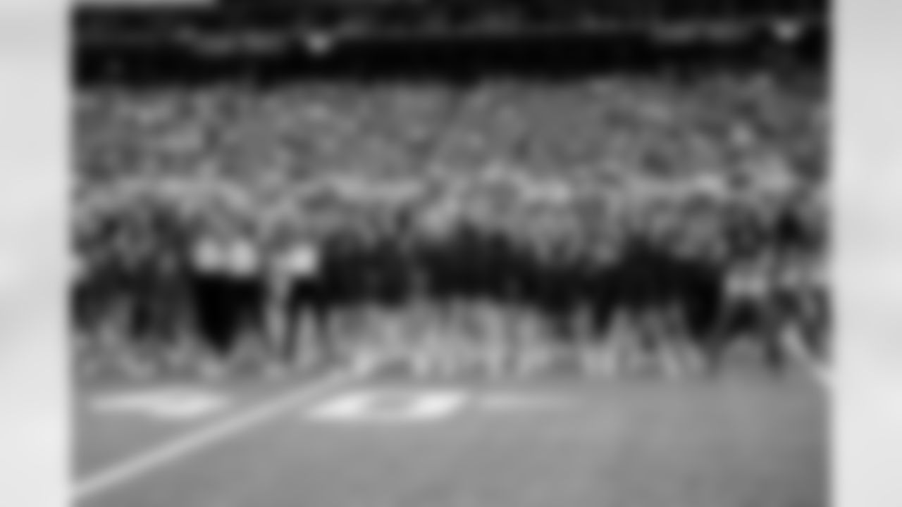 An image from the October 27th, 2024 Week 8 home game against the Indianapolis Colts at NRG Stadium in Houston, TX. The Texans won 23-20.
