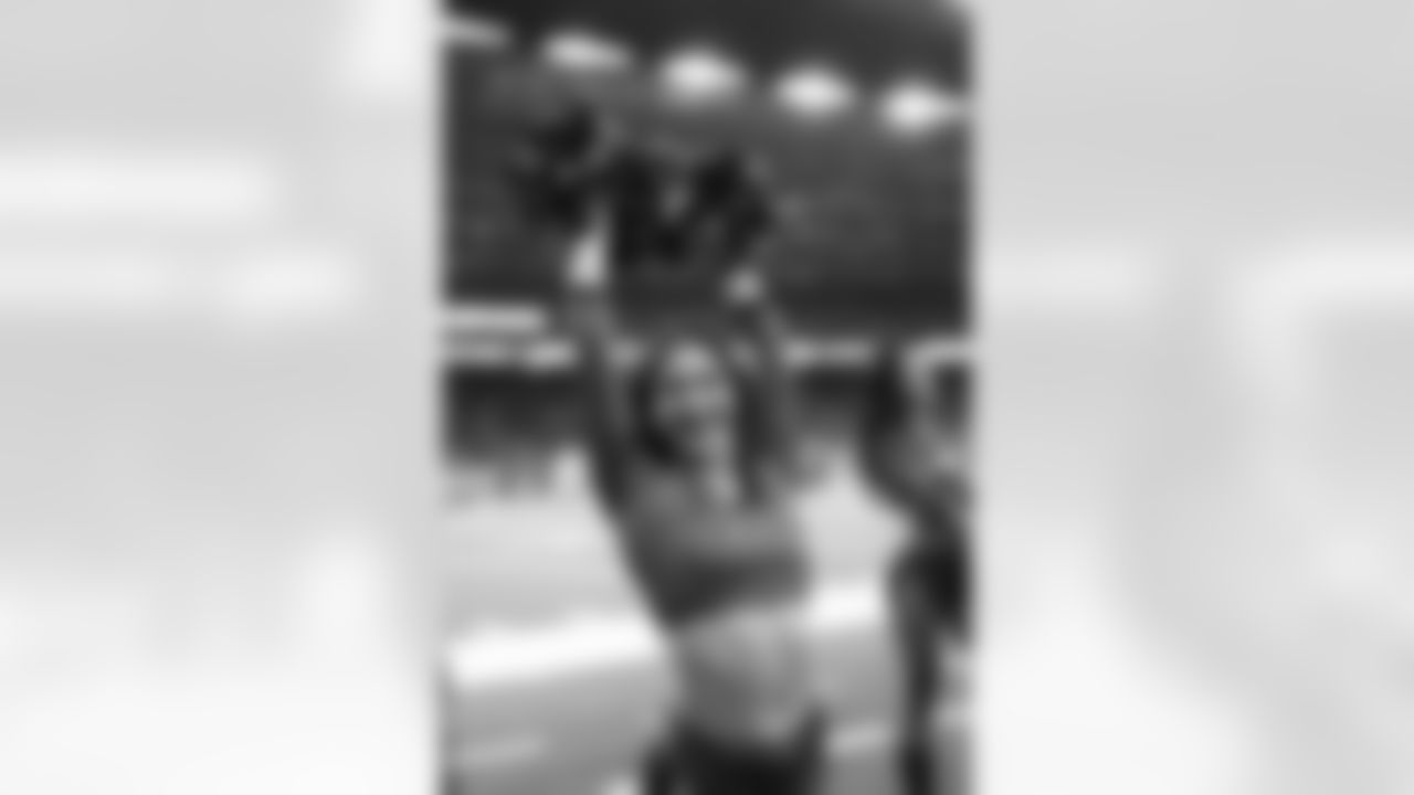 An image from the December 21st, 2025 regular season week 16 home game against the Las Vegas Raiders at NRG Stadium in Houston, TX. The Texans won 23-21.