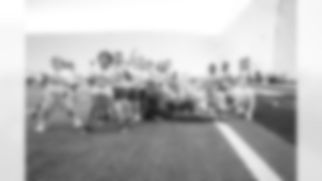 An image from the June 21st, 2025 Chevron Youth Football Camp at NRG Stadium in Houston, TX.