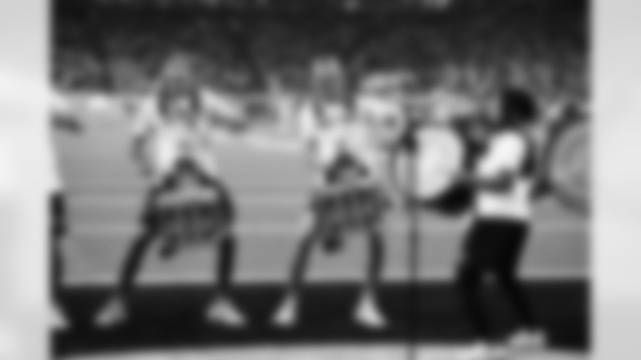 An image from the September 15th, 2025 regular season week 2 home game against the Tampa Bay Buccaneers at NRG Stadium in Houston, TX. The Texans lost 19-20.