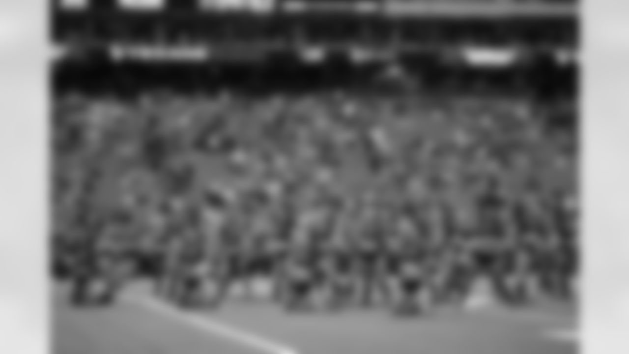 An image from the November 9th, 2025 regular season week 10 home game against the Jacksonville Jaguars at NRG Stadium in Houston, TX. The Texans won 36-29.