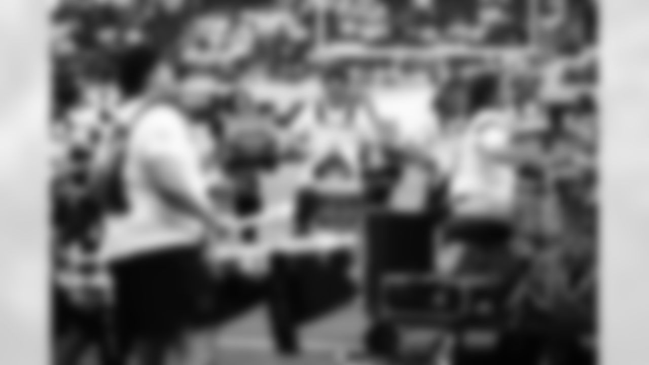 An image from the September 15th, 2025 regular season week 2 home game against the Tampa Bay Buccaneers at NRG Stadium in Houston, TX. The Texans lost 19-20.