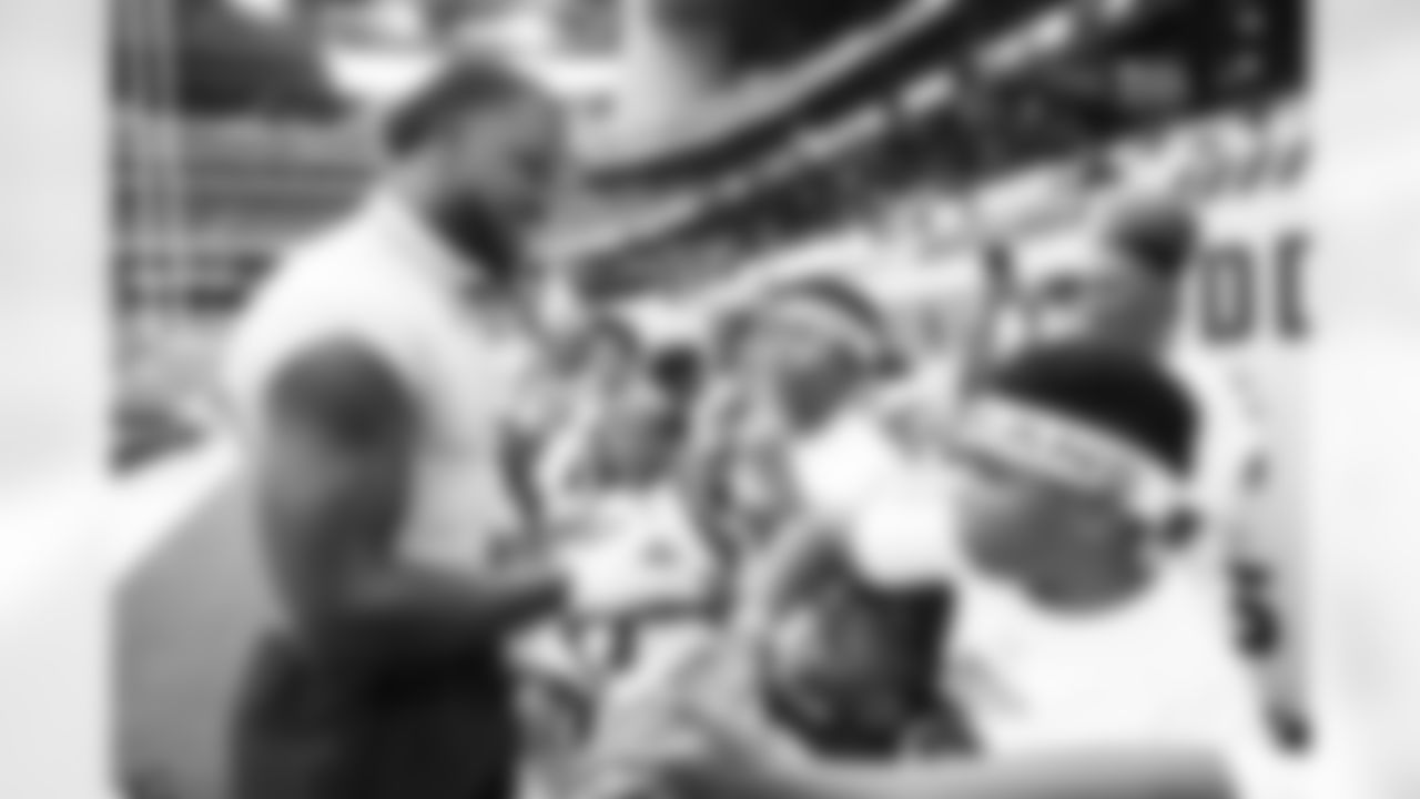 An image from the September 15th, 2025 regular season week 2 home game against the Tampa Bay Buccaneers at NRG Stadium in Houston, TX. The Texans lost 19-20.