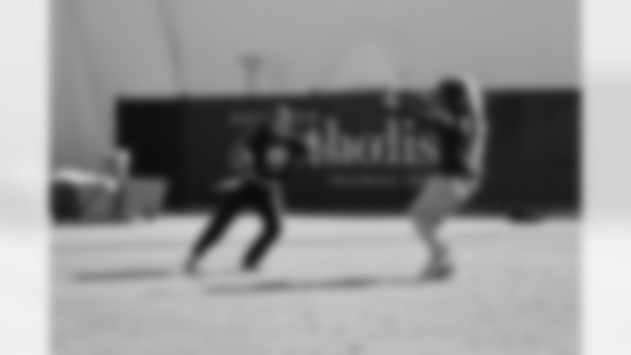 An image from the January 31st, 2026 Senior Showcase and Girls Flag College Showcase at Houston Methodist Training Center in Houston, TX.