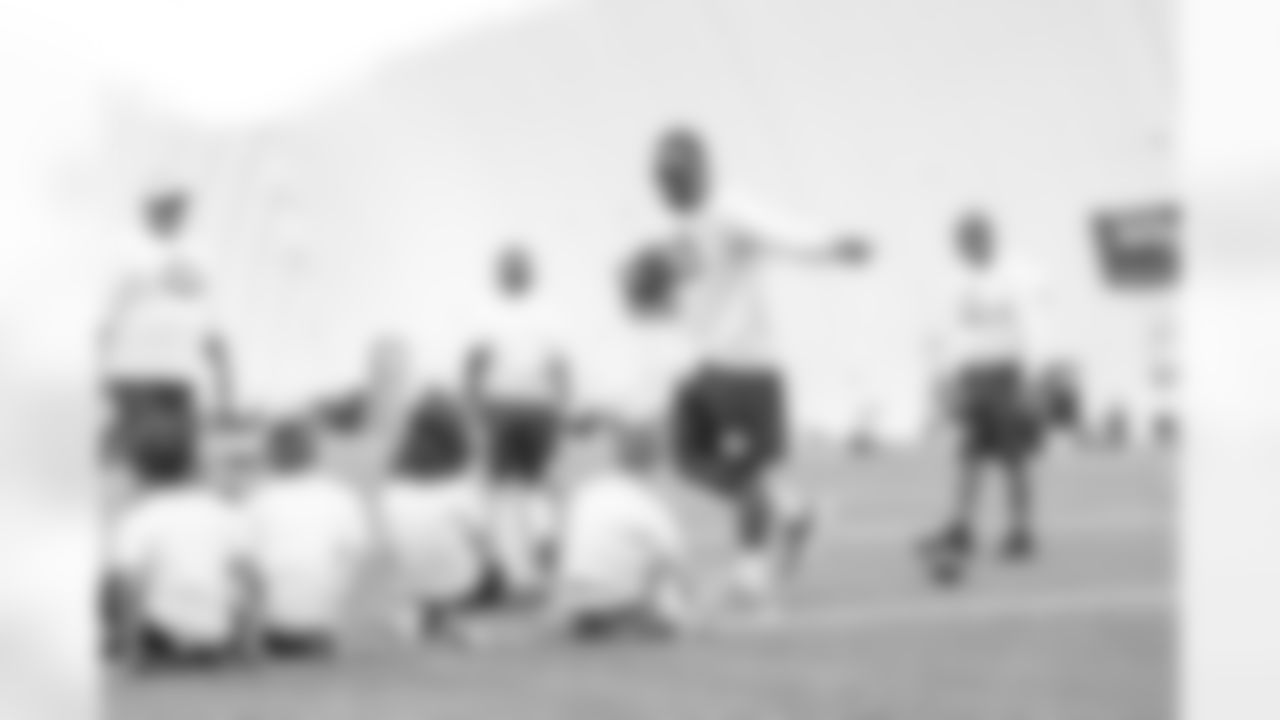 An image from the June 21st, 2025 Chevron Youth Football Camp at NRG Stadium in Houston, TX.