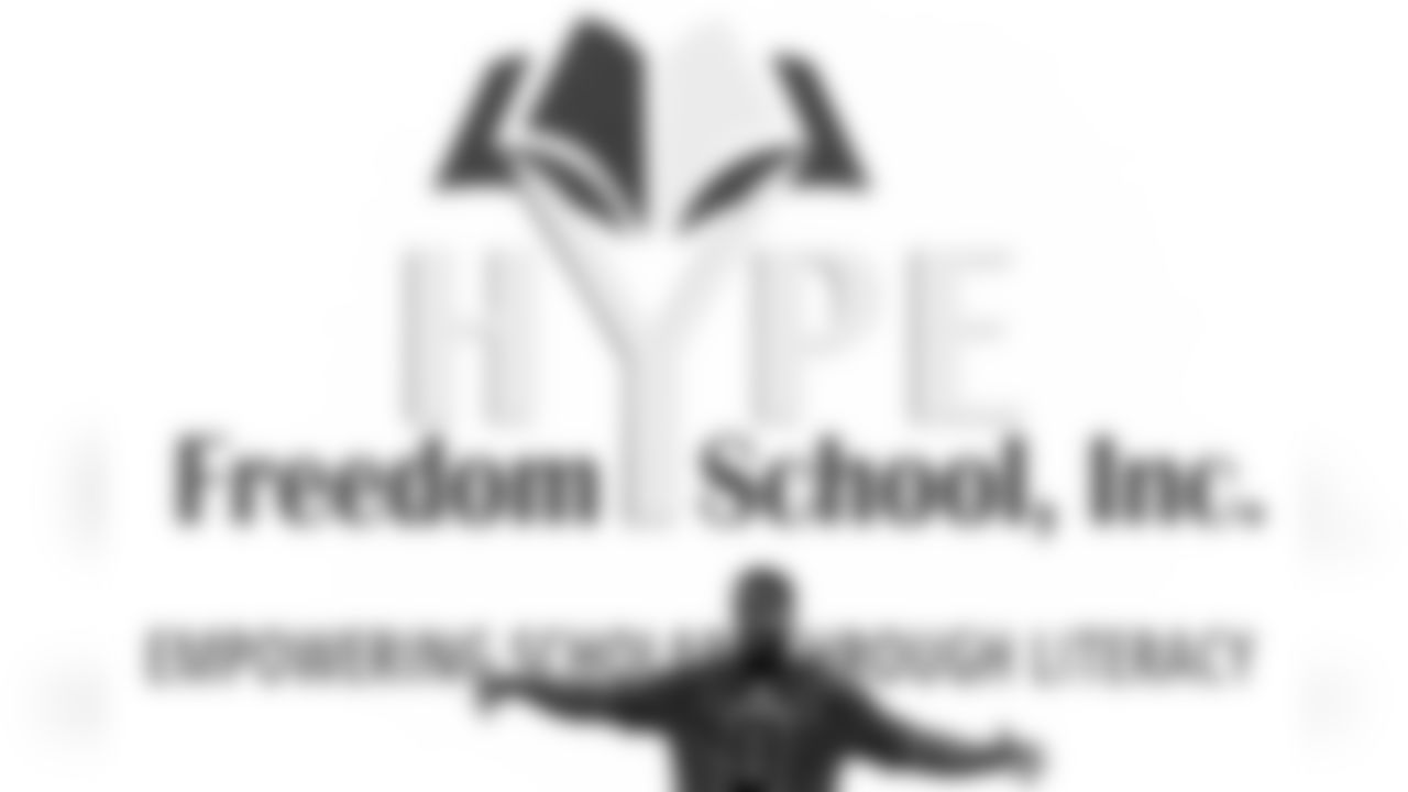 An image from the Oct. 28, 2025 Walter Payton Man of the Year Nominee surprise for Azeez Al-Shaair at NRG Stadium in Houston, TX.