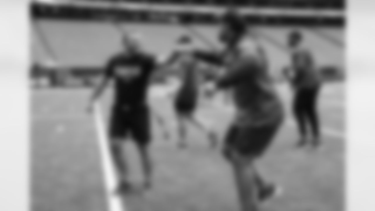 An image from the November 4th, 2025 Salute to Service Flag Showdown at NRG Stadium in Houston, TX.