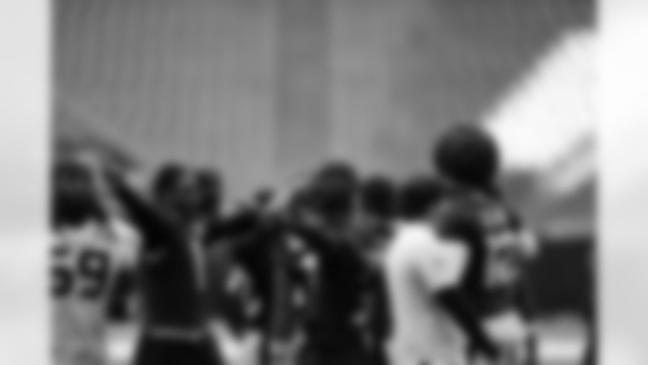 An August 15th, 2024 image from Training Camp Practice 17 at NRG Stadium in Houston, TX.