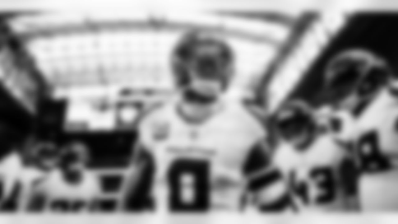 An image from the September 15th, 2025 regular season week 2 home game against the Tampa Bay Buccaneers at NRG Stadium in Houston, TX. The Texans lost 19-20.