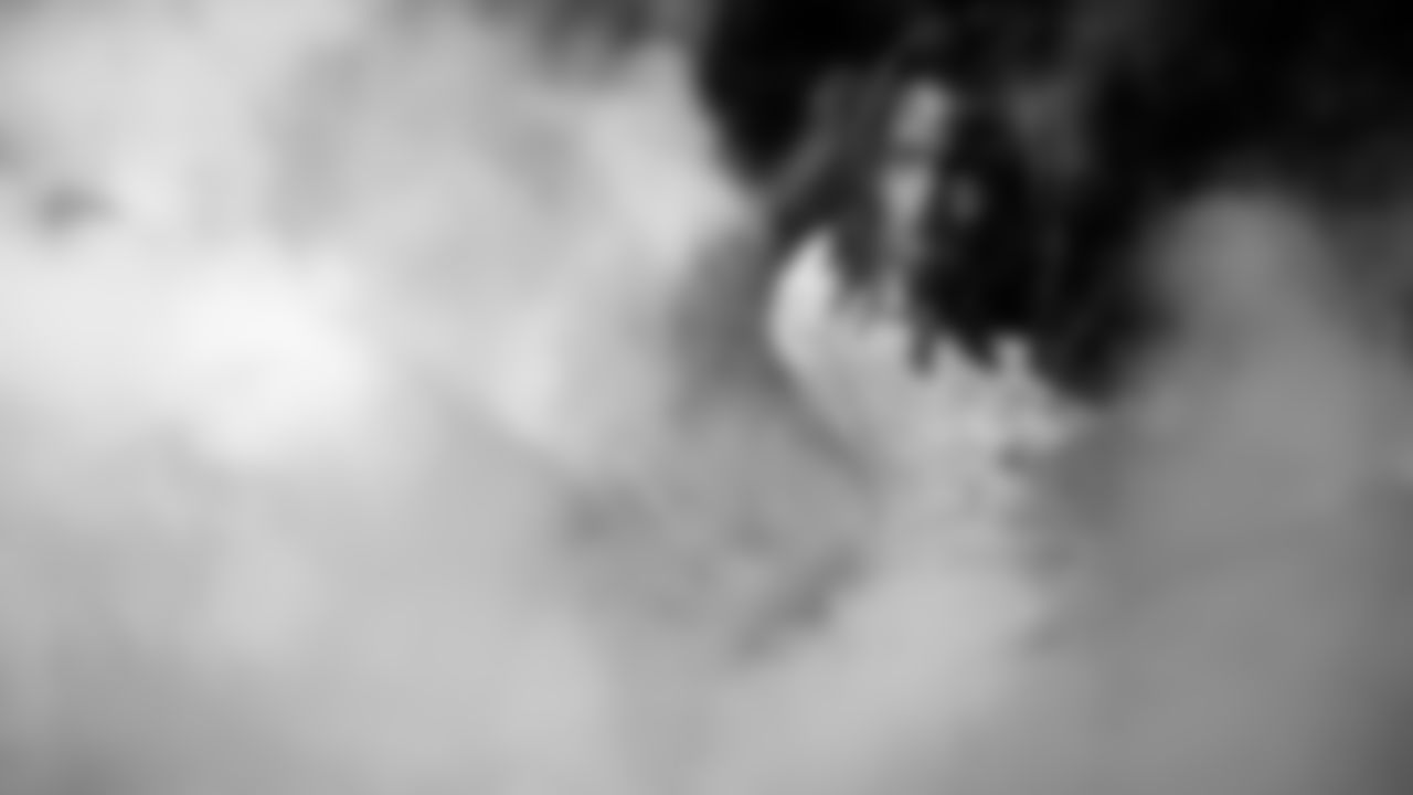 Running back Tyjae Spears #2 of the Tennessee Titans during the game between the Tennessee Titans and the Jacksonville Jaguars at Nissan Stadium on November 30, 2025 in Nashville, TN. Photo By Donald Page/Tennessee Titans