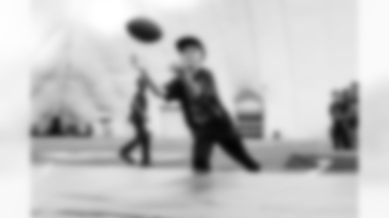 Jeffery Simmons Thanksgiving Event on November 25, 2025 at Ascension Saint Thomas Sports Park in Nashville, TN. Photo By Beau Brune/Tennessee Titans