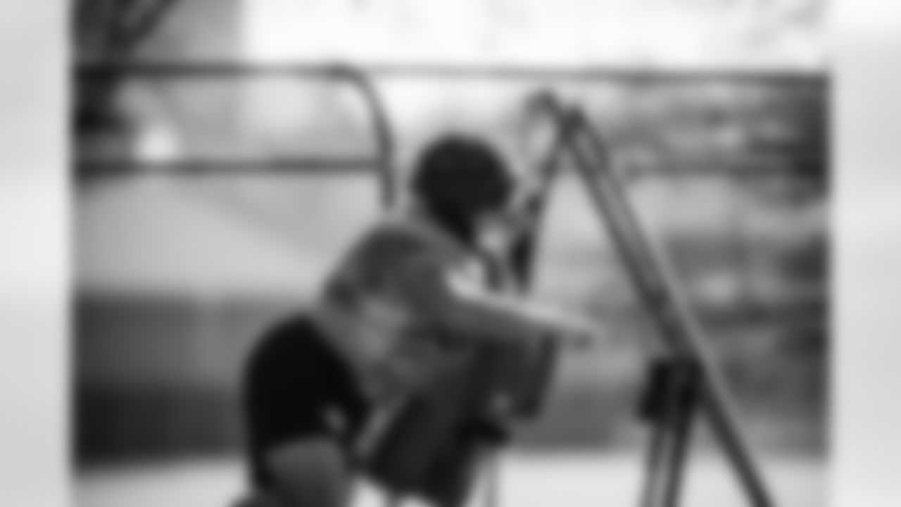 Guard Clay Webb #60 of the Tennessee Titans during practice at the Ascension Saint Thomas Sports Park on December 3, 2025 in Nashville, TN. Photo By Jessie Rogers/Tennessee Titans