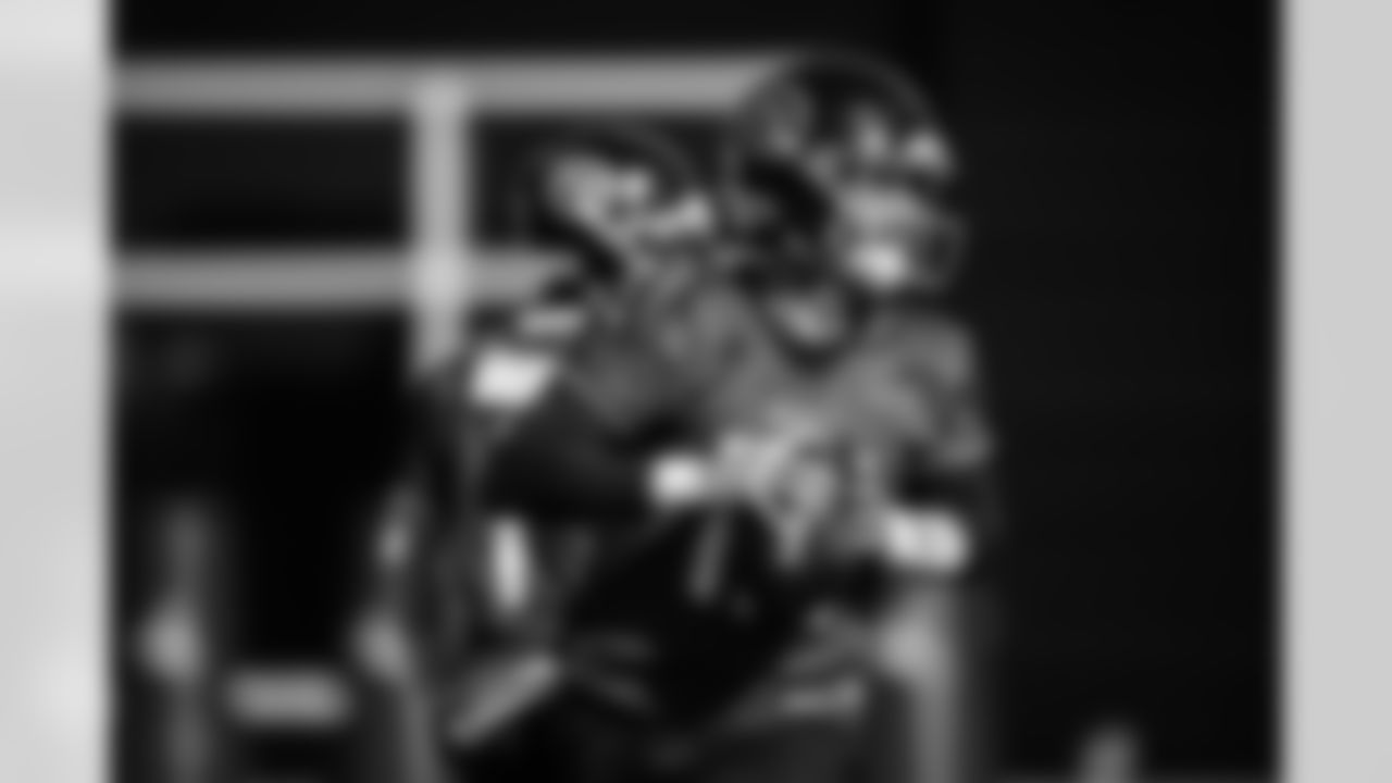 Quarterback Brandon Allen #10 of the Tennessee Titans during practice at the Ascension Saint Thomas Sports Park on November 12, 2025 in Nashville, TN. Photo By Donald Page/Tennessee Titans