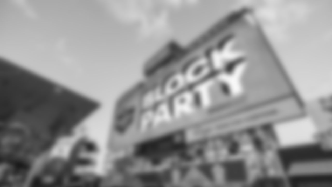 Kickoff Week Block Party on September 10, 2021 at Nissan Stadium in Nashville, TN. Photo By Cameron Faulkner/Tennessee Titans.