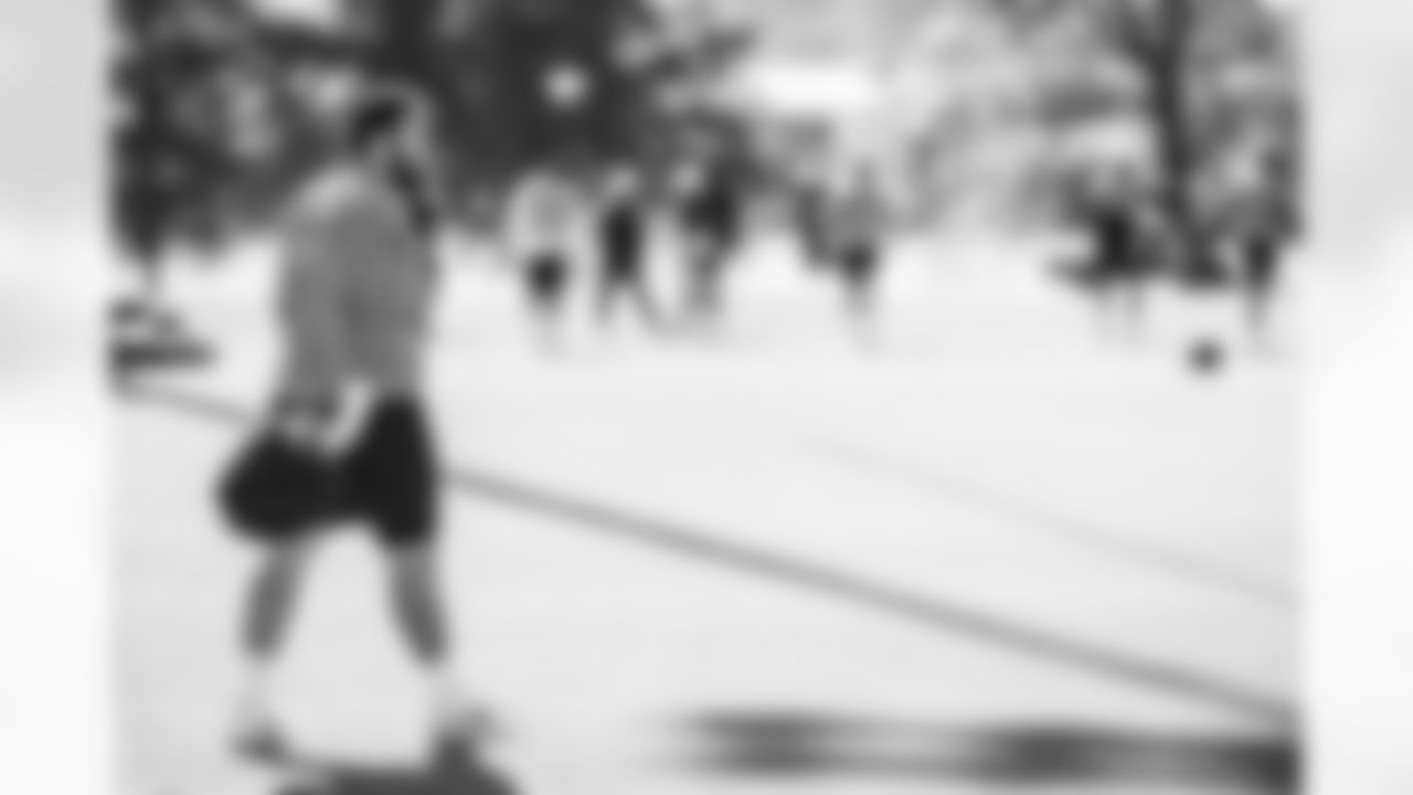 Offensive Lineman Drew Moss #67 of the Tennessee Titans during practice at the Ascension Saint Thomas Sports Park on October 31, 2025 in Nashville, TN. Photo By Donald Page/Tennessee Titans