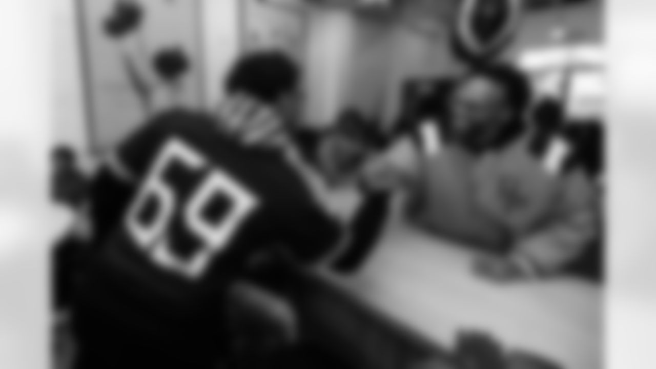 Rose Park Middle School Football Championship Celebration on December 02, 2025 in Nashville, TN. Photo By Beau Brune/Tennessee Titans