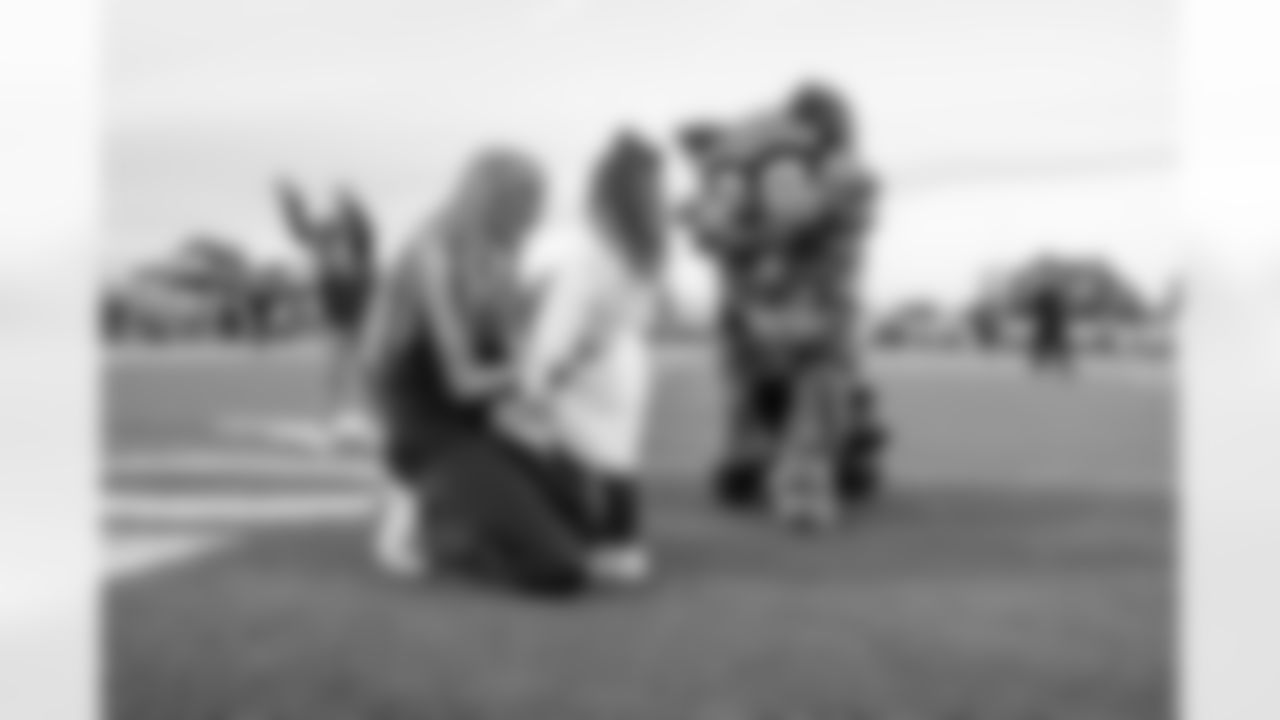 Salute to Service Field Day on November 13, 2025 in Clarksville, TN. Photo By Beau Brune/Tennessee Titans