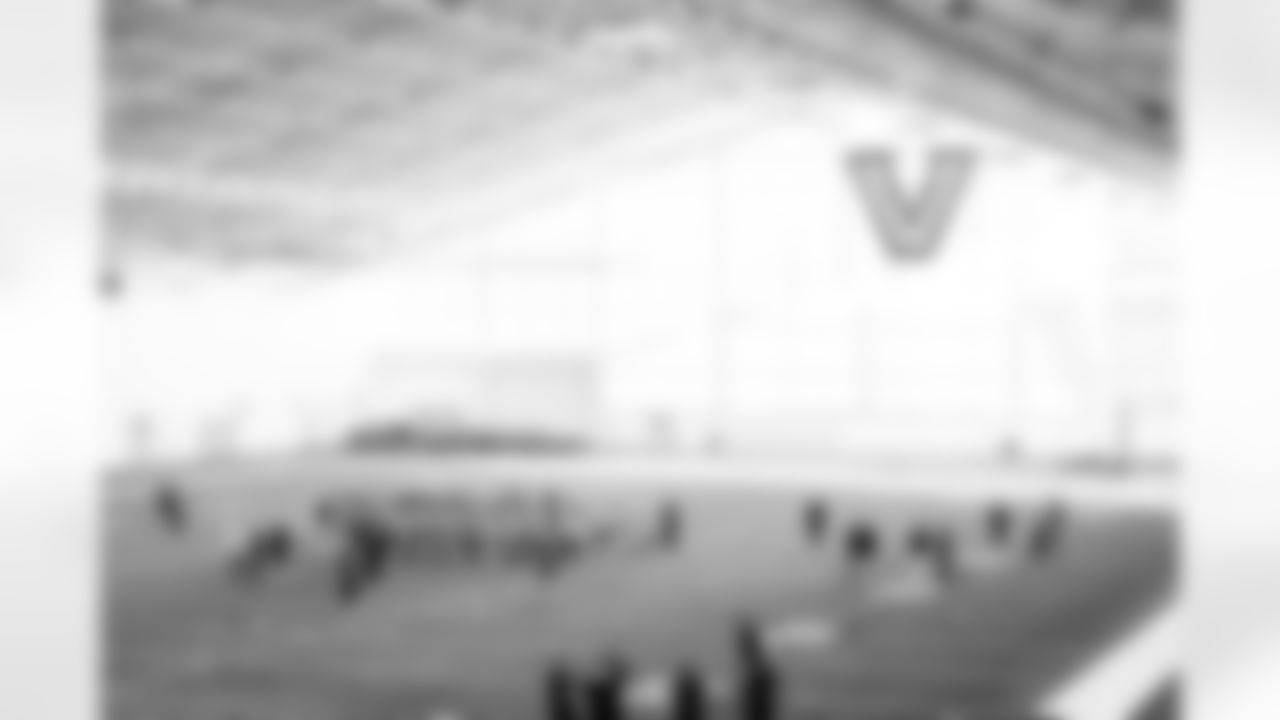 Local high school students participating in the Girls Flag Football College Showcase at Vanderbilt University on January 04, 2026 in Nashville, TN. Photo By Kaitlyn Hungerford/Tennessee Titans