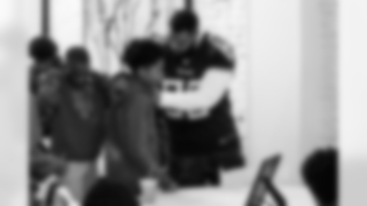 Rose Park Middle School Football Championship Celebration on December 02, 2025 in Nashville, TN. Photo By Beau Brune/Tennessee Titans