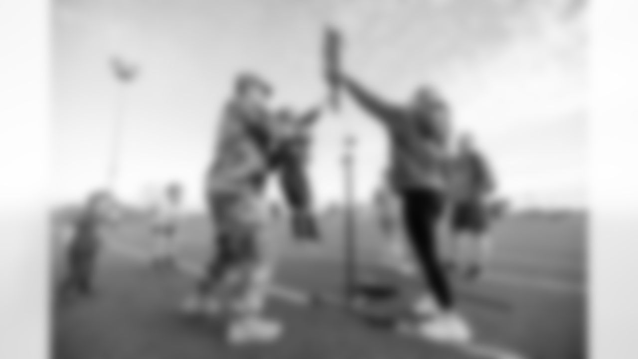 Salute to Service Field Day on November 13, 2025 in Clarksville, TN. Photo By Beau Brune/Tennessee Titans