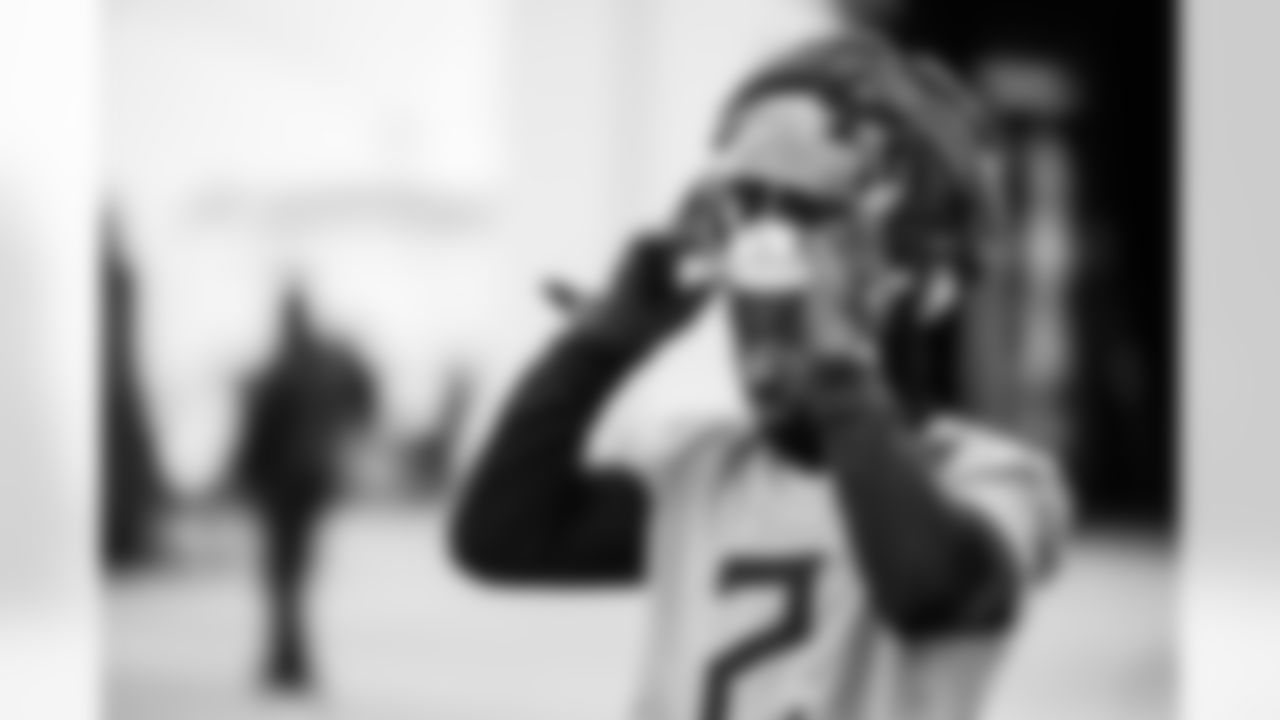 Running back Tyjae Spears #2 of the Tennessee Titans during practice at the Ascension Saint Thomas Sports Park on December 26, 2025 in Nashville, TN. Photo By Donald Page/Tennessee Titans