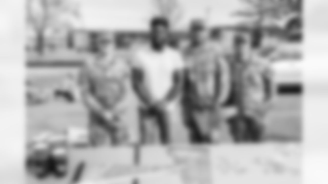 Salute to Service Tailgate on November 13, 2025 in Nashville, TN. Photo By Beau Brune/Tennessee Titans