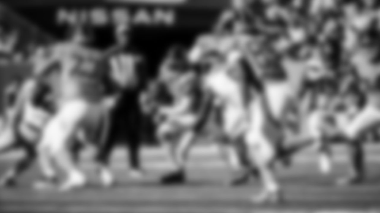 The Tennessee Titans and the Seattle Seahawks compete at Nissan Stadium on November 23, 2025 in Nashville, TN. Photo By Jessie Rogers/Tennessee Titans