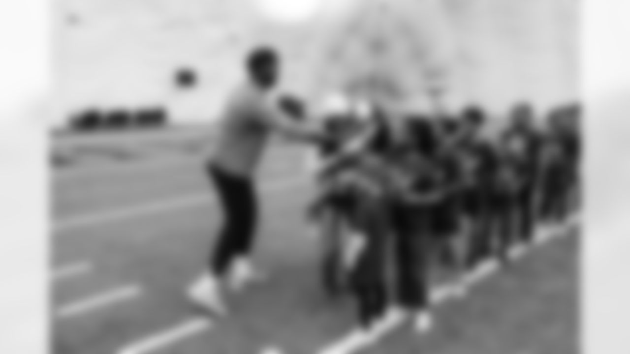 Jeffery Simmons Thanksgiving Event on November 25, 2025 at Ascension Saint Thomas Sports Park in Nashville, TN. Photo By Beau Brune/Tennessee Titans