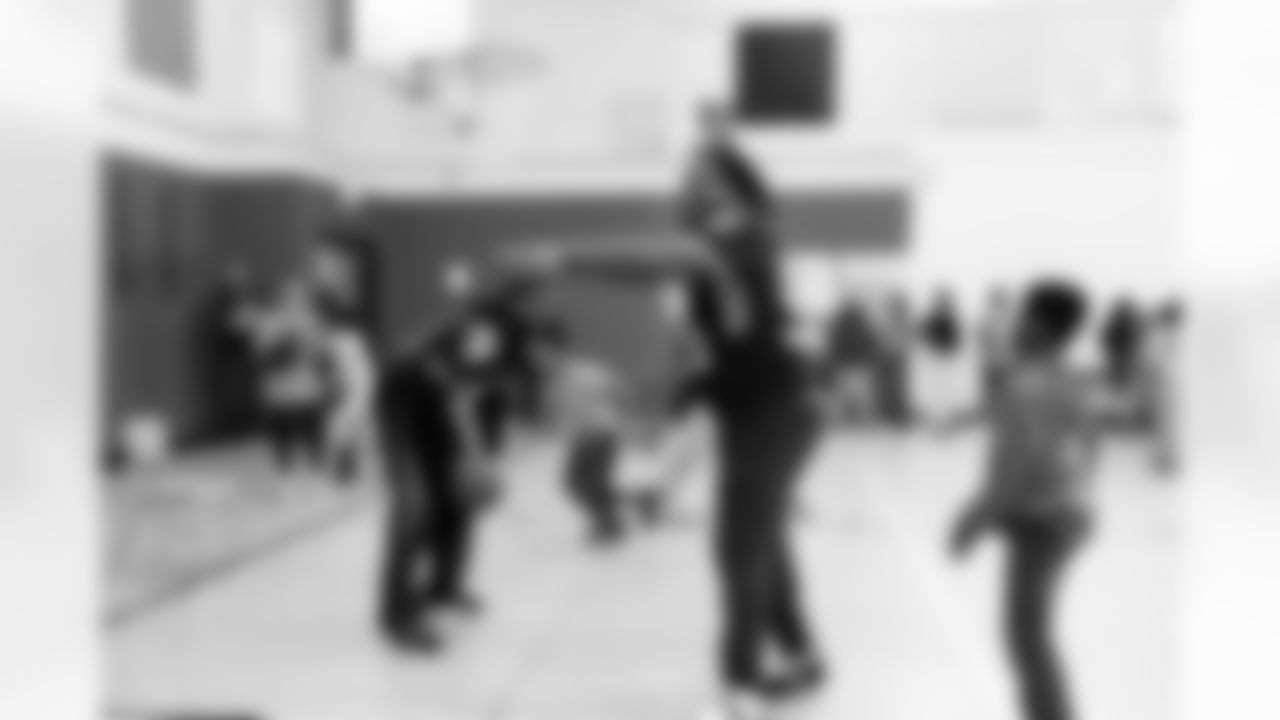 Take A Titan To School hosted at Park Avenue Elementary School on December 16, 2025 in Nashville, TN. Photo By Jessie Rogers/Tennessee Titans