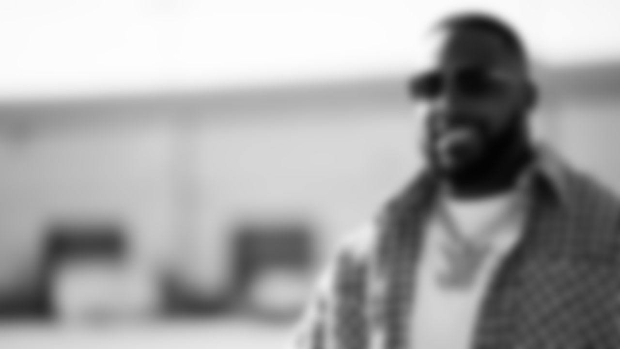 Running back Julius Chestnut #36 of the Tennessee Titans during the travel day at the Nashville International Airport on January 03, 2026 in Nashville, TN. Photo by Jessie Rogers/Tennessee Titans