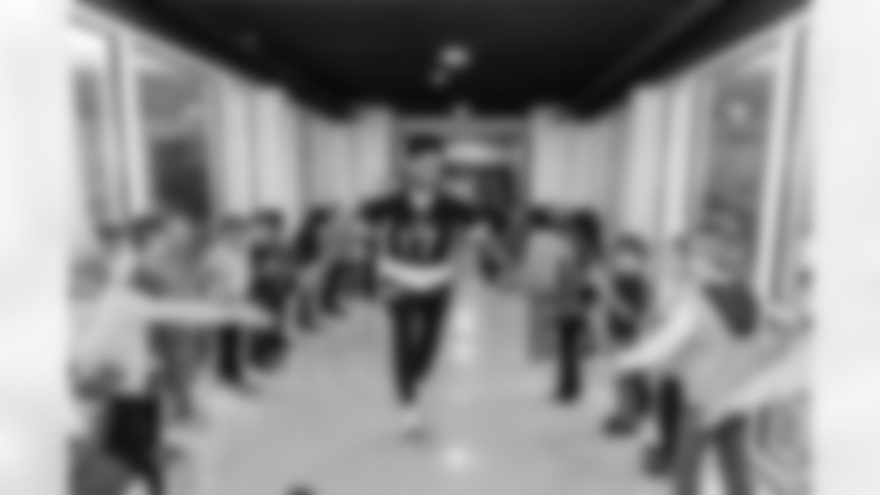 Take a Titan to School held at Coopertown Elementary School on October 21, 2025 in Nashville, TN. Photo By Jessie Rogers/Tennessee Titans