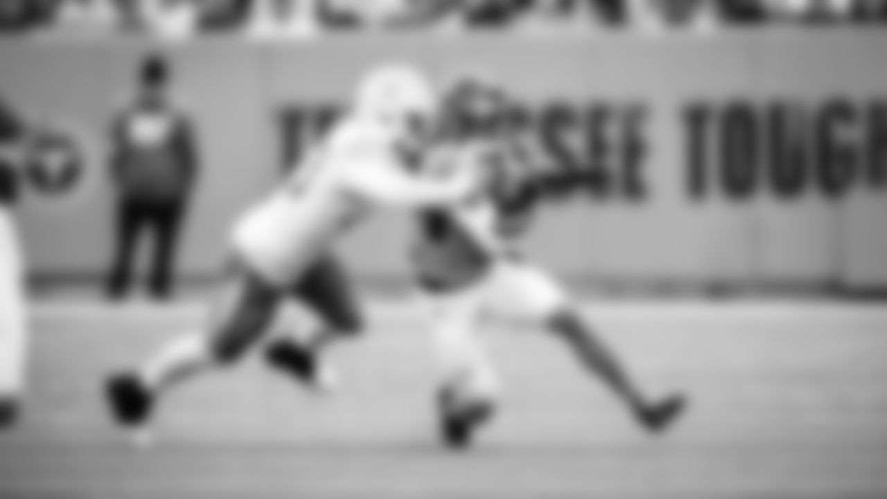 The Tennessee Titans and the Los Angeles Chargers compete at Nissan Stadium on November 02, 2025 in Nashville, TN. Photo B Donald Page/Tennessee Titans