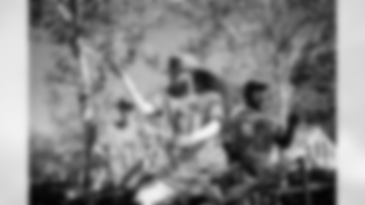 Tennessee Titans Blue Crew performing at the Cumberland Kickoff Tailgate before the game between the Tennessee Titans and the Houston Texans at Nissan Stadium on November 16, 2025 in Nashville, TN. Photo By Kaitlyn Hungerford/Tennessee Titans