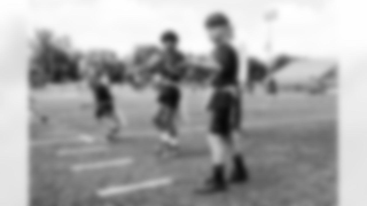 Tennessee Titans Youth Football Camp at Lipscomb Academy on June 20, 2025 in Nashville, TN. Photo By Beau Brune/Tennessee Titans