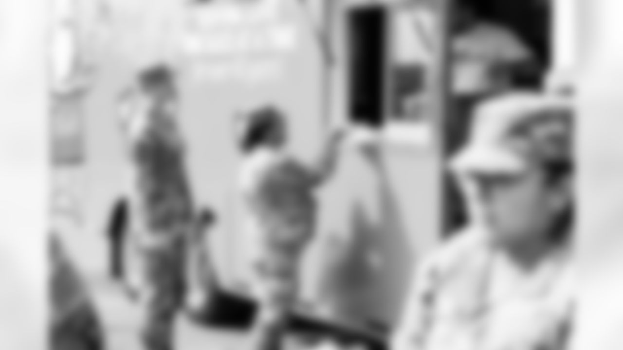 Salute to Service Tailgate on November 13, 2025 in Nashville, TN. Photo By Beau Brune/Tennessee Titans