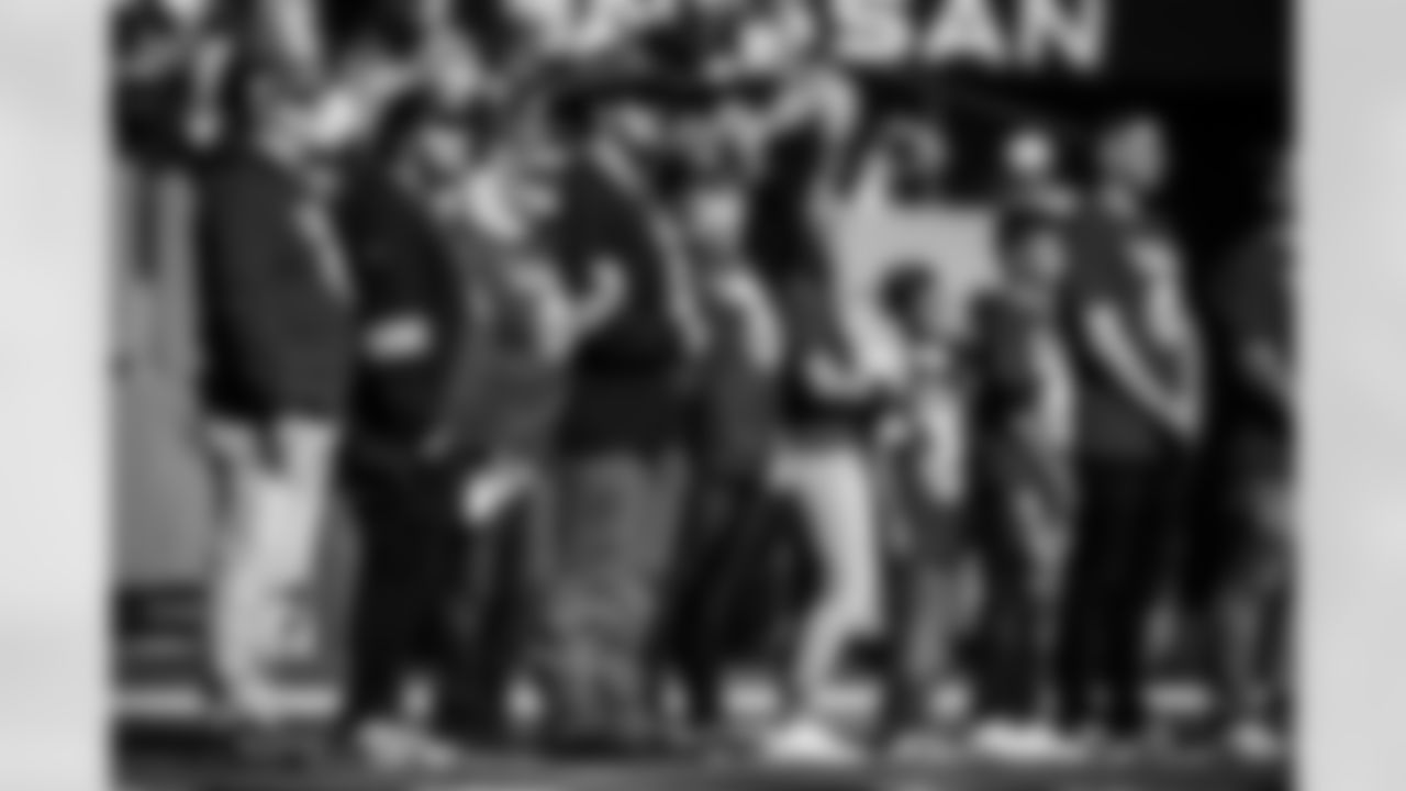 TAPS during the game between the Tennessee Titans and the Houston Texans at Nissan Stadium on November 16, 2025 in Nashville, TN. Photo By Donald Page/Tennessee Titans