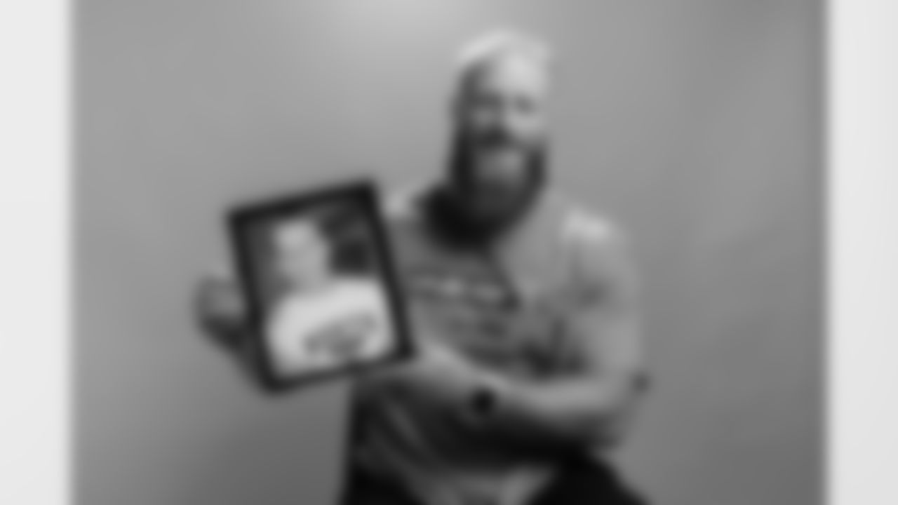 I Play For portrait at Ascension Saint Thomas Sports Park on October 10, 2025 in Nashville, TN. Photo By Donald Page/Tennessee Titans