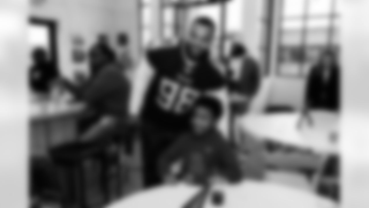 Rose Park Middle School Football Championship Celebration on December 02, 2025 in Nashville, TN. Photo By Beau Brune/Tennessee Titans