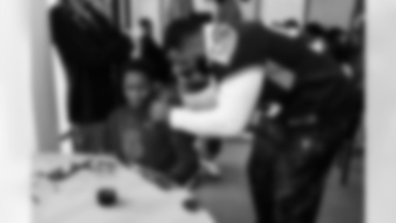 Rose Park Middle School Football Championship Celebration on December 02, 2025 in Nashville, TN. Photo By Beau Brune/Tennessee Titans