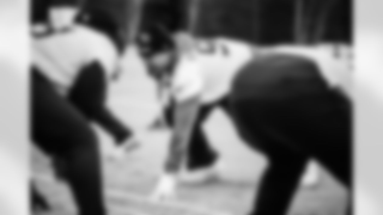Defensive lineman C.J. Ravenell #91 of the Tennessee Titans during practice at the Ascension Saint Thomas Sports Park on December 23, 2025 in Nashville, TN. Photo By Donald Page/Tennessee Titans