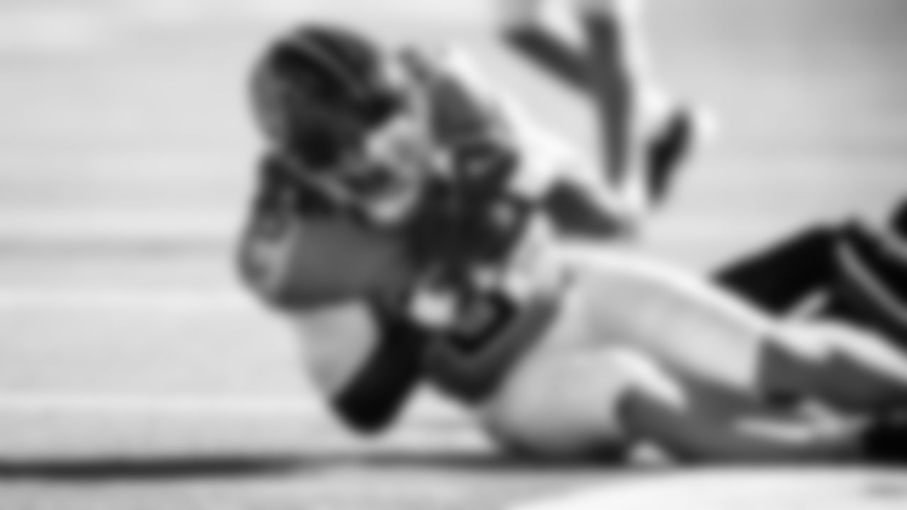 during the game between the Tennessee Titans and the Houston Texans at Nissan Stadium on November 16, 2025 in Nashville, TN. Photo By Donald Page/Tennessee Titans