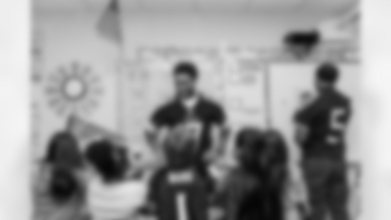 Take a Titan to School held at Coopertown Elementary School on October 21, 2025 in Nashville, TN. Photo By Jessie Rogers/Tennessee Titans