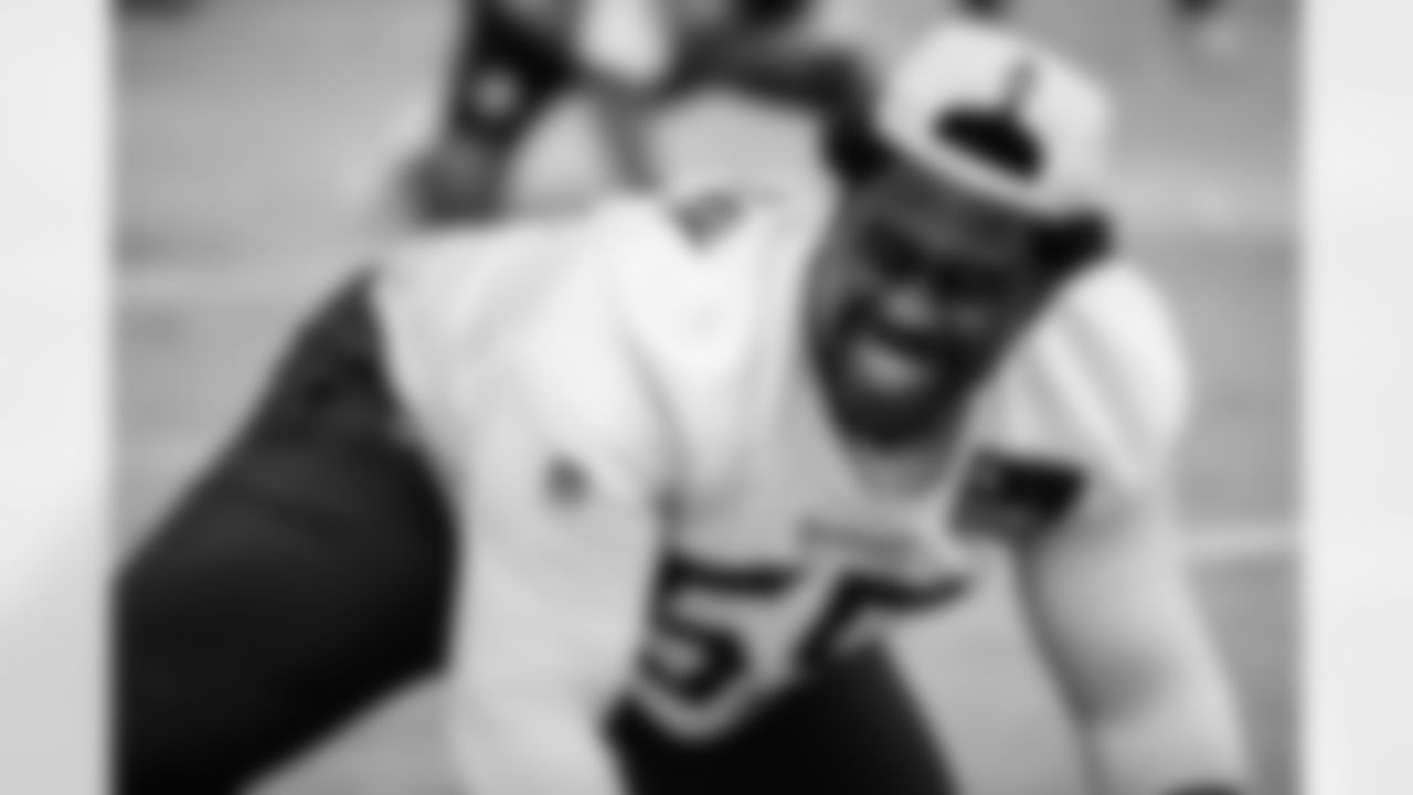 Defensive end Sebastian Joseph-Day #69 of the Tennessee Titans during practice at the Ascension Saint Thomas Sports Park on December 23, 2025 in Nashville, TN. Photo By Donald Page/Tennessee Titans