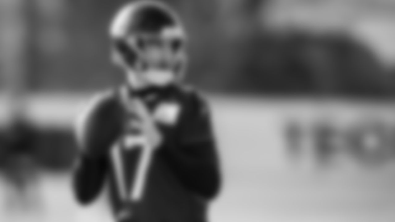 Quarterback Ryan Tannehill #17 of the Tennessee Titans during practice at the Ascension Saint Thomas Sports Park on January 4, 2024 in Nashville, TN. Photo By Donald Page/Tennessee Titans