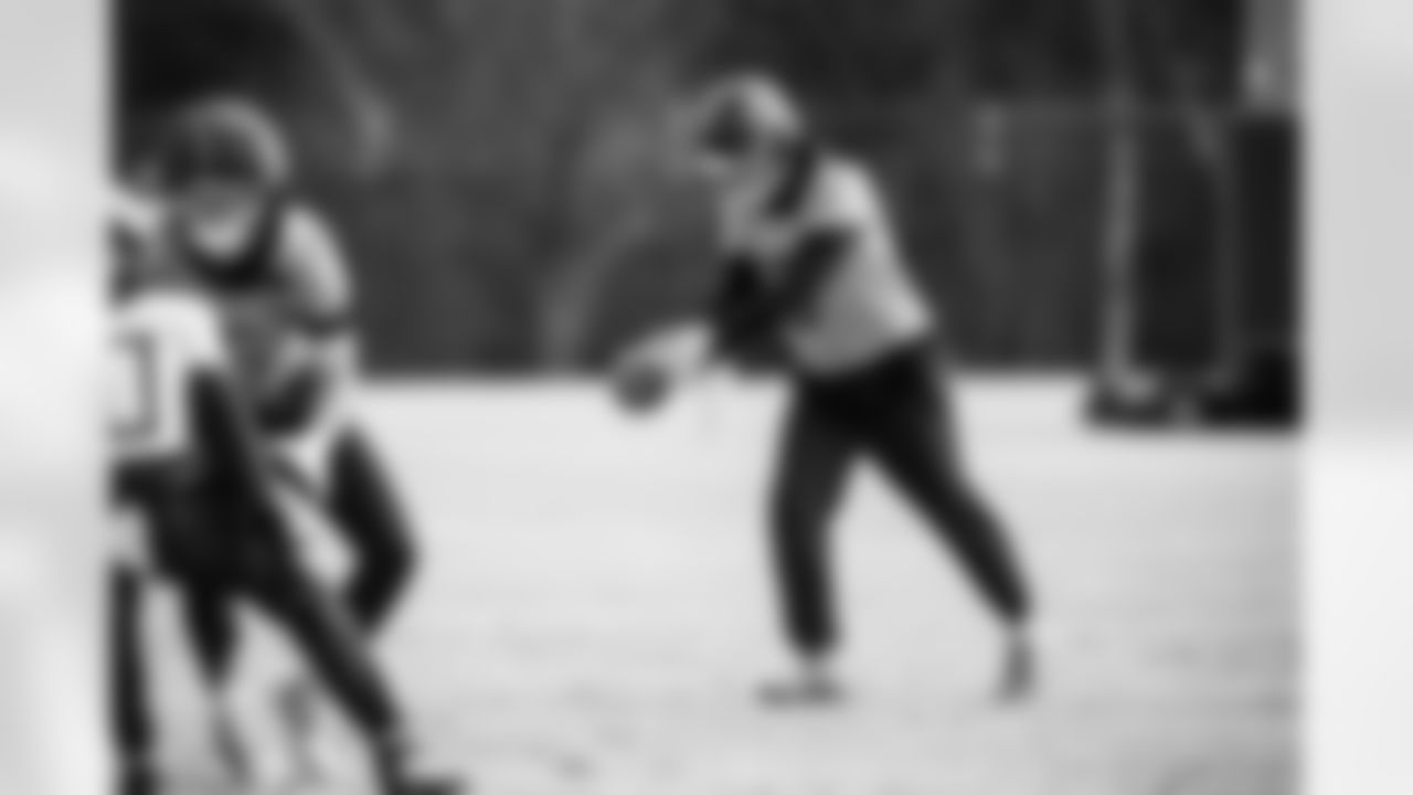 Punter Johnny Hekker #3 of the Tennessee Titans during practice at the Ascension Saint Thomas Sports Park on December 31, 2025 in Nashville, TN. Photo By Donald Page/Tennessee Titans