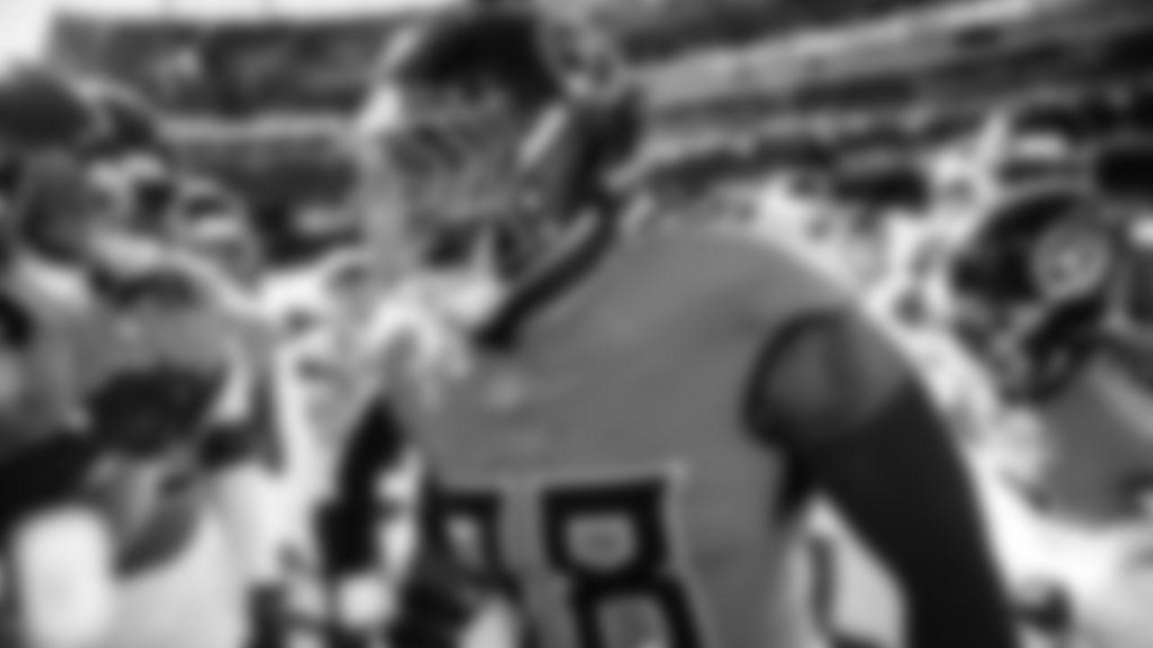 during the game between the Tennessee Titans and the Houston Texans at Nissan Stadium on November 16, 2025 in Nashville, TN. Photo By Donald Page/Tennessee Titans