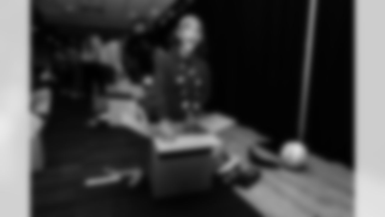 Community Monday - Big Brothers Big Sisters Christmas Party on December 15, 2025 at Nissan Stadium in Nashville, TN. Photo By Beau Brune/Tennessee Titans